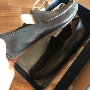 Men’s black slip on shoes